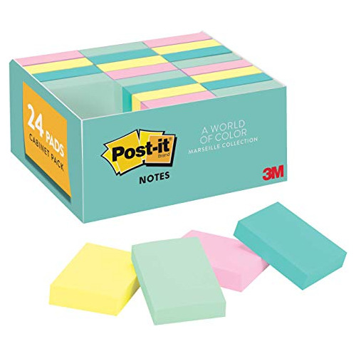 Post-it Notes 65324apvad Almohadillas Originales En Colores 