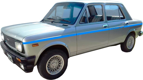 Calco Fiat 128 Iava 102hp 1 Color Juego Completo