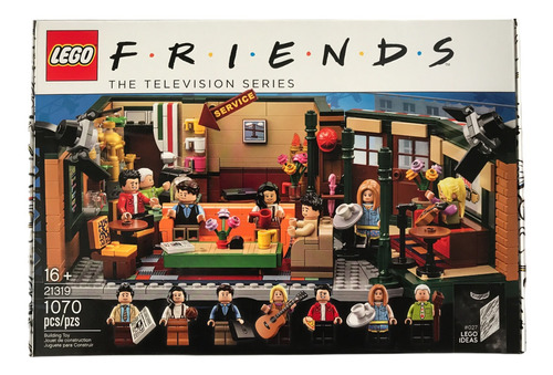 Lego Ideas #27 Friends 21319 Serie Tv 1070pz Con 6 Minifigs