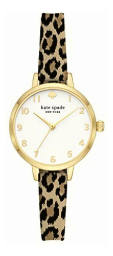 Reloj Kate Spade Ksw9040 Metro De Silicona En Color