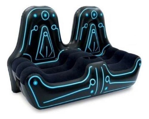 Sofa Sillon  Puff Inflable * Bestway Gamer 2 Jugadores