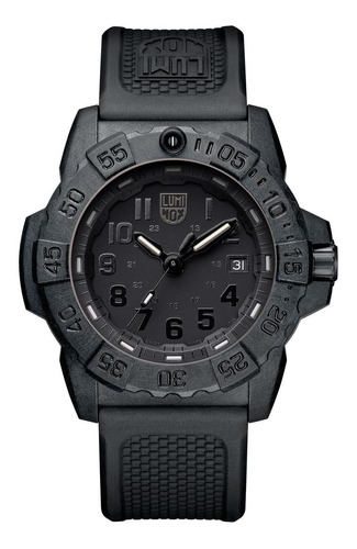 Reloj Tactico Luminox Navy Seal Xs.3501.bo.f Negro Sumergibl