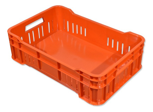 Caja De Plastico Agricola Walterino Mediana Calada 5 Pzs.