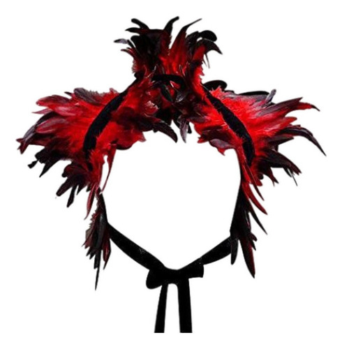 . Mantón De Plumas Victorianas Mantón De Fiesta De