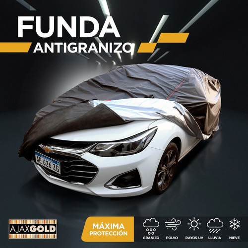 Imagen 2 de 6 de Funda Cubre Auto Antigranizo Cobertor Impermeable Premium