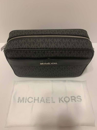 Imagen 9 de 9 de Bolsa Michael Kors Negra Estampada Original Nueva 0201