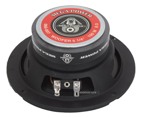 Bocina 5 1/4 Pulgadas Medios Woofer Suspension