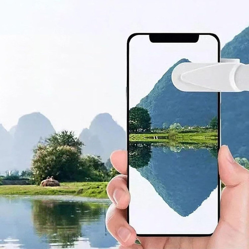 P 2024 2pcs Teléfono Cámara Espejo Reflexión Clip Kit Accesori