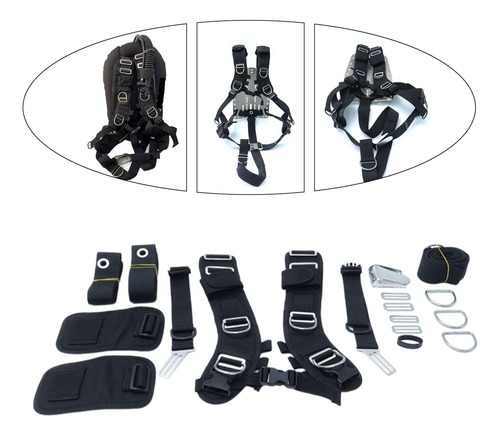 Soporte De Buceo Hombrera Placa Trasera De Buceo Para