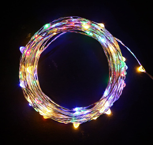 Imagen 4 de 9 de Serie Luces Interior Dormitorio 200 Led Color 20 Mtrs