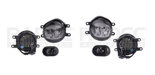 Par Faros Niebla Toyota Ch-r 2018 Con Leds Depo Rxc