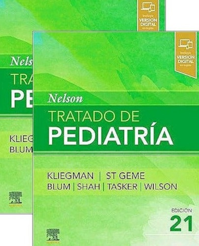 Tratado De Pediatría 2 Vols. Nelson / 21 Ed.