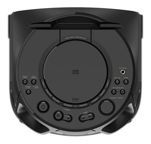 Imagen 1 de 3 de Parlante Sony MHC-V13 con bluetooth y wifi negro
