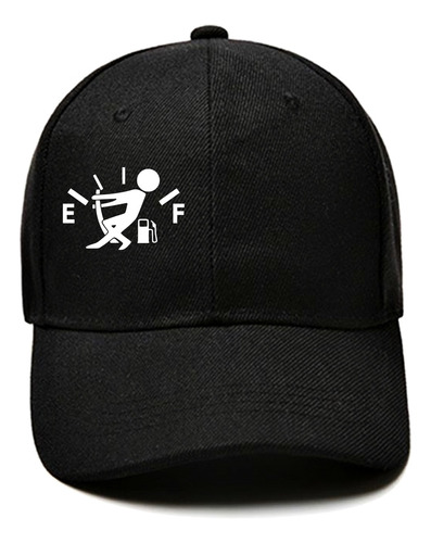 Gorra Unisex Black Full Gas Tanque Lleno