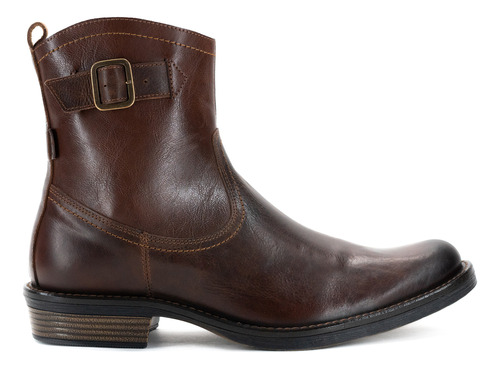 Bota Vaquera De Piel Levi's Hombre L221352 Café