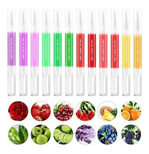 Aceites Y Cremas Para Cut Nail Cuticle Oil Pen 12pcs Gel Nai