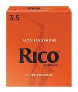 Cañas Daddario Saxo Alto Rico Rja1035 N°3 1/2 Cuota