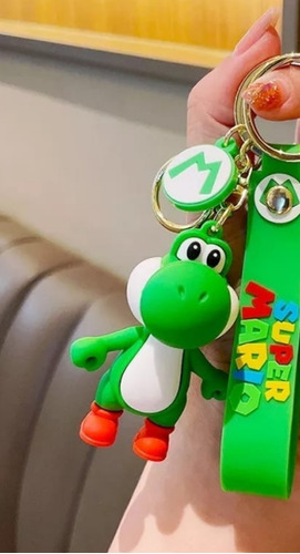 Llavero Yoshi Nuevo Dinosaurio Verde Mario Bros