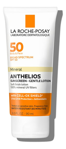 Anthelios Spf 50 Gentle Lotion Mineral Sunscreen