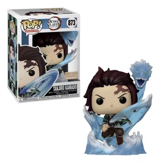 Tanjiro Dragon Gitd Funko Pop 873 / Demon Slayer Boxlunch Ex