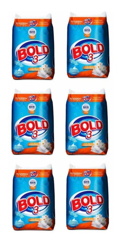 Detergente Bold Solecito De Primavera 850 Gr / Paquete 6 Pz
