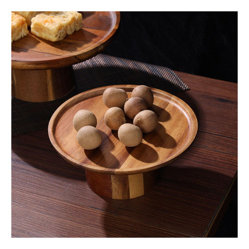 2x Pedestal De Postre, Bandeja Soporte Para Pasteles