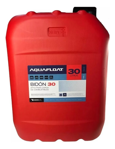 Bidon Aquafloat 30 Litros Combustibles Nafta Nautico Moto 3x
