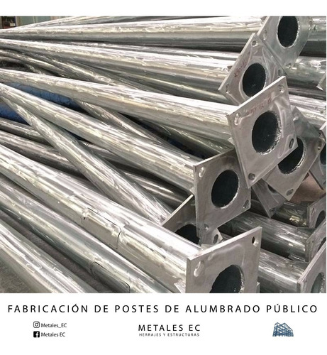 Fabricación De Postes De Alumbrado Público