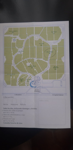 Imagen 2 de 2 de Parcela En Cementerio Gloriam