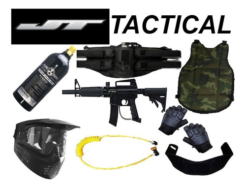 Marcadora Jt Tactical Linea Remoto Paintball Gotcha Xtreme