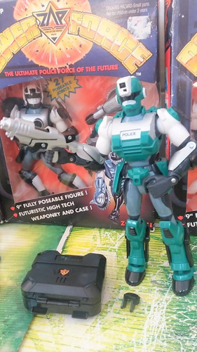 Lote De 5 Figuras Cybercops / Zap Power Force - Takara (Usado)