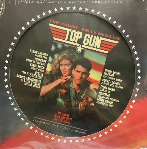 Disco Vinyl V A-top Gun (soundtrack) Picture Disc