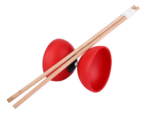 Juego Triple De Bastones Diabolo Bearing De Color Chino