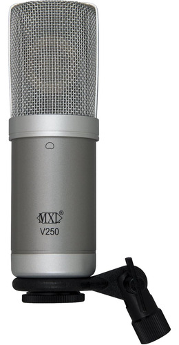 Micrófono Mxl V250 Condensador Plateado