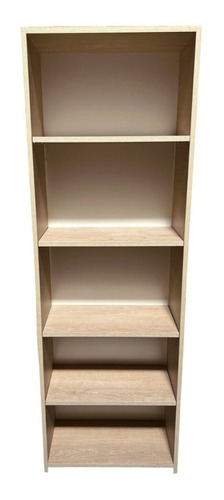 Imagen 6 de 7 de Biblioteca 180x60x30 En Melamina 4 Estantes Mercadomuebles