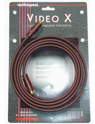 Cabo S-vídeo Audioquest (2,0m)