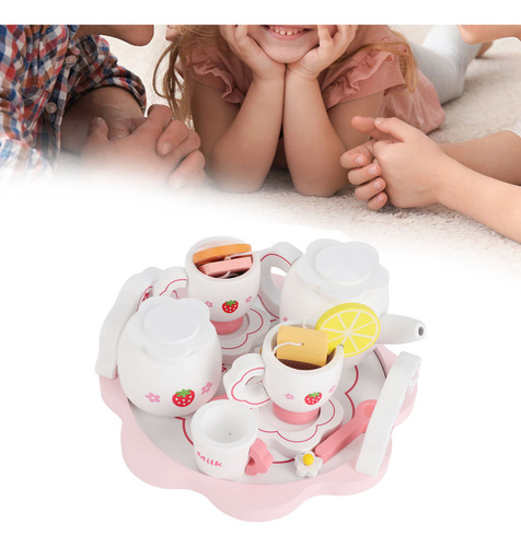 Set De Té De Madera