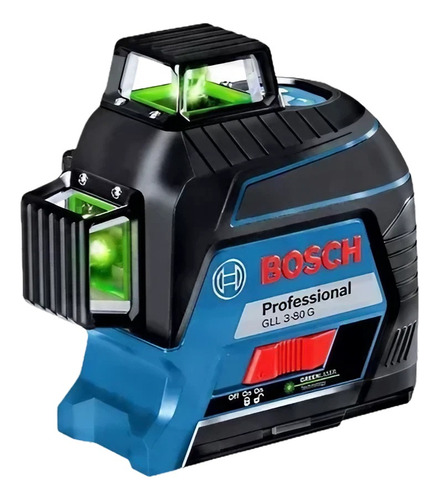 Nivel Láser Bosch Gll 3-80 G De Línea Verde