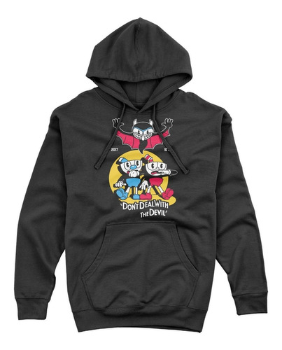 Sudadera Cuphead, Unisex Con Capucha Y Cangurera 03