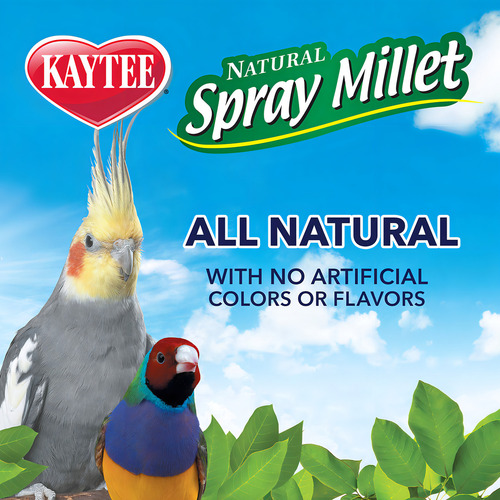 Panizo Kaytee Mijo Natural En Ramas Para Todas Las Aves 7 oz