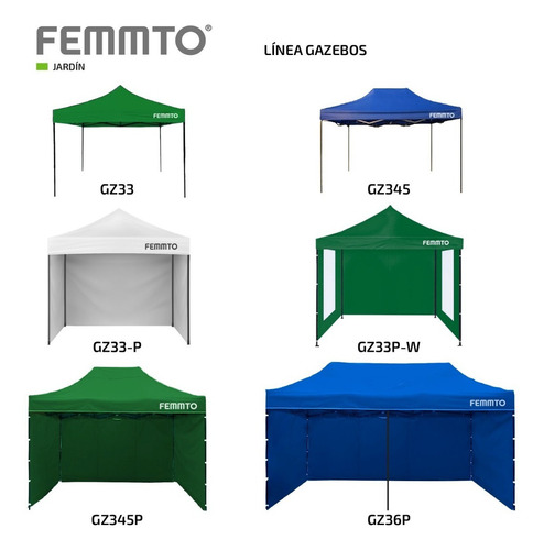 Gazebo 3x4,50 Metros Autoarmable Plegable Reforzado Exterior Color Blanco