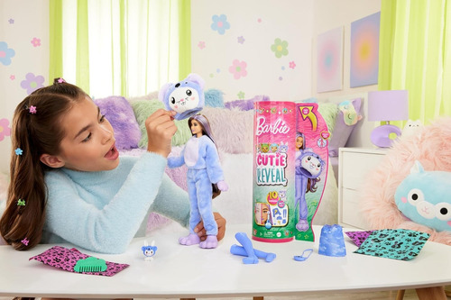 Revela a cor da boneca Barbie Cutie Reveal Pets