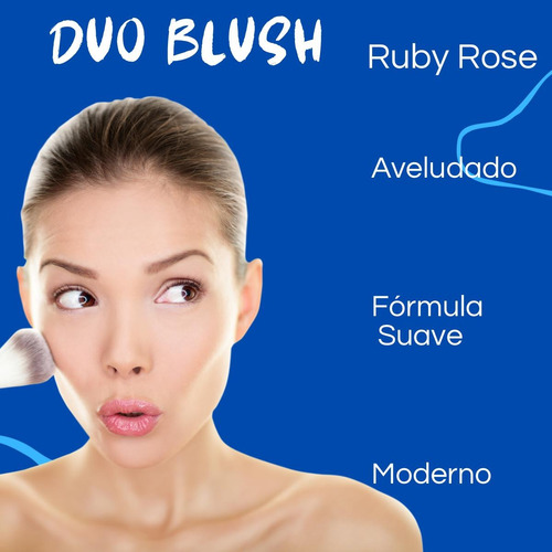 Duo De Blush Multiuso Obsidian Ruby Rose Cor 03
