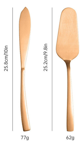 Juego De Cuchillos Para Tartas De 2 Piezas