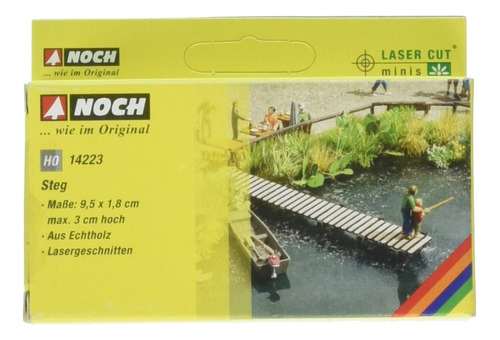 Noch 14223 S Muelle Pesca Escala H0 Modelo Kit