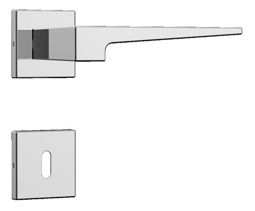 Fechadura Interna Classic 3200 40mm Inox Ros Quadrada Stam