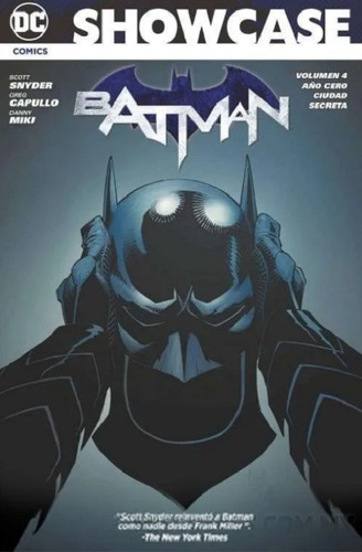 Dc Comics: Batman Vol. 4 Año Cero Ciudad Secreta | MercadoLibre