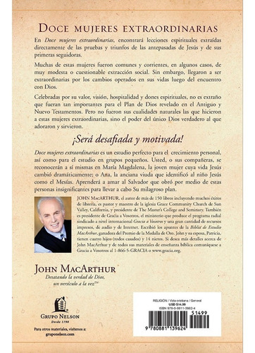 Libro Doce Mujeres Extraordinarias - John Macarthur