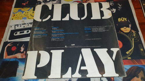 Club Play Lp Argentina 1986 Versiones Originales 