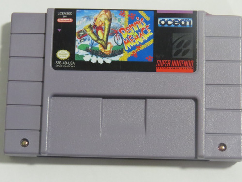 Id 928 Dennis Tha Menace Snes Original Super Nintendo